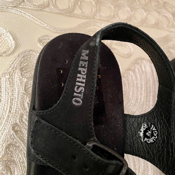 Mephisto Black Sandals never worn - Picture 4 of 10